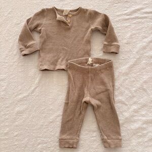 H&M Kids Matching Set in Beige